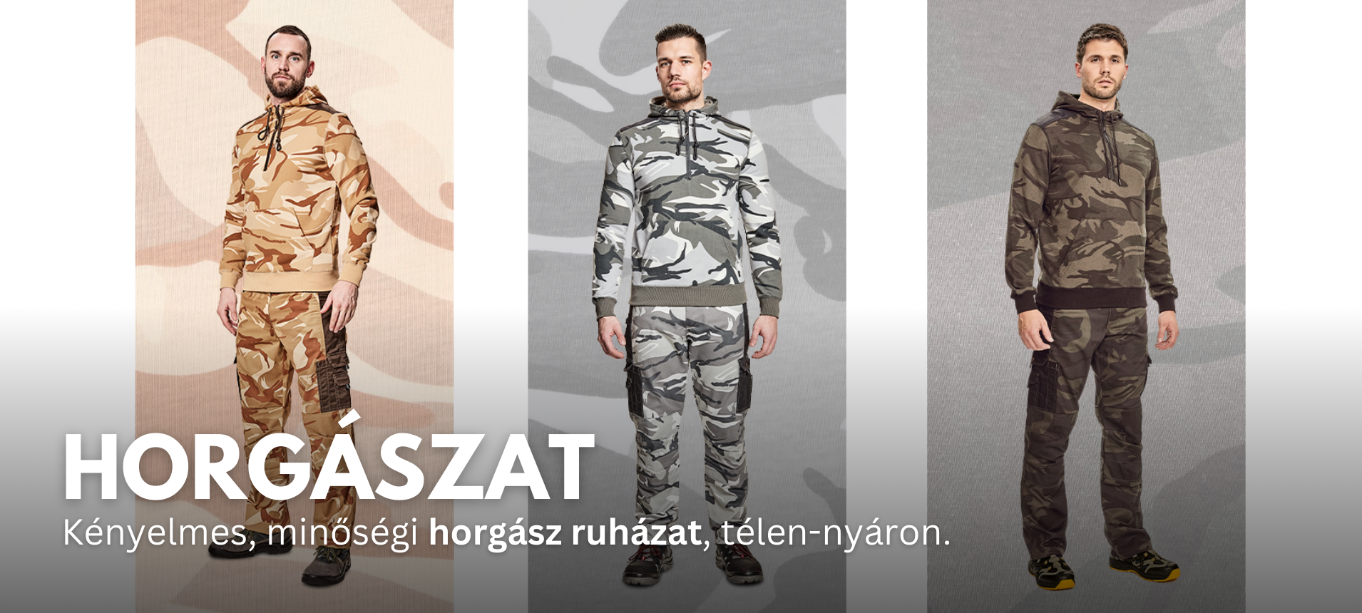 Munkaruha, Vadász és horgász ruházat