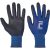 SMEW fekete kesztyű nyl-18G/PU tenyér Mártott kötött védőkesztyűk