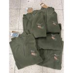 Hímzett polár vadászpulóver