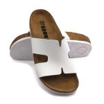 Leon 4054 LEON Comfort női bőr klumpa fehér