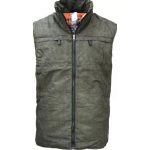 Kifordítható zöld vadászmellény 