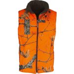 Kifordítható zöld vadászmellény 