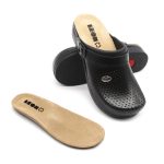 Leon 5002 Comfort női bőr klumpa fekete