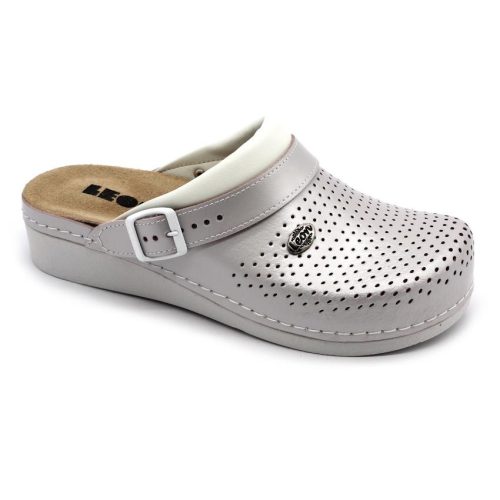 Leon 5002 Comfort női bőr klumpa perla