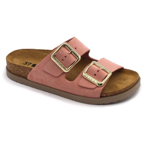 7010 LEON Comfort női bőr papucs