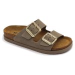 7010 LEON Comfort női bőr papucs