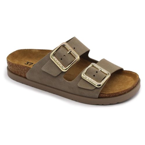 7010 LEON Comfort női bőr papucs
