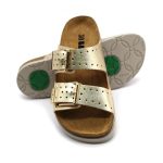 7012 LEON Comfort női bőr papucs