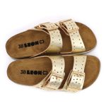 7012 LEON Comfort női bőr papucs