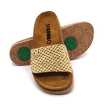 7022 LEON Comfort női bőr papucs