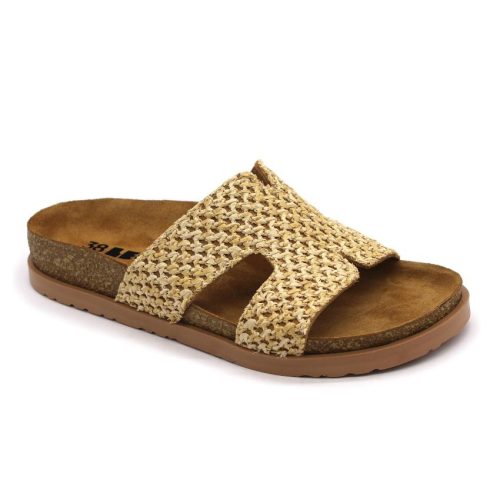 7031 LEON Comfort női bőr papucs