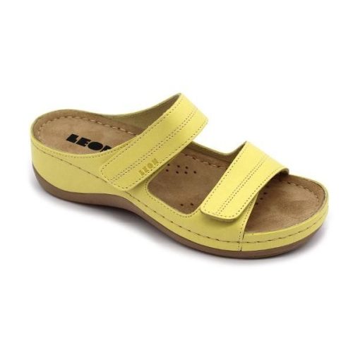 Leon 907 Comfort női bőr papucs